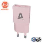 AVAX CH641P NANO SLIM 30W USB-C (PD3.0)+USB-A (QC3.0) hálózati töltő (rózsaszín) (AVAX_CH641P) (AVAX_CH641P)