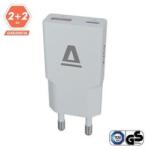 AVAX CH641LB NANO SLIM 30W USB-C (PD3.0)+USB-A (QC3.0) hálózati töltő (világoskék) (AVAX_CH641LB) (AVAX_CH641LB)