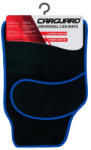 Carguard Set Covorase Auto Textile Carguard Universale 64 x 44 cm | 44 x 29 cm Negru - Albastru (PAT001)