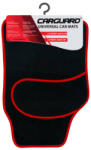 Carguard Set Covorase Auto Textile Carguard Universale 64 x 44 cm | 44 x 29 cm Negru - Rosu (PAT002)