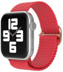  XPRO Apple Watch szőtt szövet körpánt Piros Apple Watch 42mm (S1-S3) / 44mm / 45mm / 46mm / 49mm készülékhez