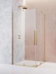 Radaway Furo Gold KDD szögletes arany zuhanykabin 80B+120J (10105080-09-01L+10105120-09-01R)