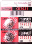 Maxell 3V Lítium gombelem /CR2032/ 2db (789098.04.CN)