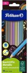 Herlitz Pelikán Metallic hatszögletű 10db-os színesceruza készlet (00701235)