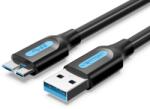 Vention USB-A 3.0/M - Micro USB-B, ( PVC, negru), 2m, cablu