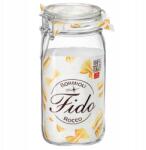 Bormioli Rocco Befőttes üveg klipsszel, tömítéssel, csattal Fido 1, 5L (8004360008005)