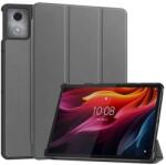 Gigapack Lenovo Tab K11 Plus GIGAPACK Tok álló, bőr hatású aktív FLIP, asztali tartó, SÖTÉTSZÜRKE GP-168341 (GP-168341)