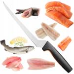 Fiskars Halfiléző Kés Húshoz, Nagyon Éles, Hosszú, Bliszteres Csomagolásban, 20, 5 CM (1057540)