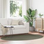 vidaXL Килим HUARTE Леснозелен 140 x 200 cm 100% полиестер (4103645)