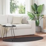 vidaXL Килим HUARTE Антрацит 80 x 150 cm Полиестер (4103656)