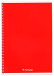 Fortuna Spirálfüzet vonalas FORTUNA Monocolor A/5 70 lapos piros 01.02110 (01.02110)