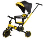 Zilan Tricicleta Multifunctionala Galbena, Copertina Pliabila, 2 + Ani (ZLN-ZTS8485)