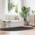 vidaXL Килим HUARTE Антрацит 100 x 200 cm Полиестер (4103706)
