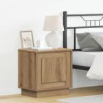 vidaXL Нощен шкаф Дъб 44 x 34, 5 x 45 см Инженерна дървесина (869576)