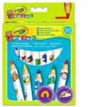 Crayola Mini Kids: Дебели цветни моливи - комплект от 8 бр (3678)