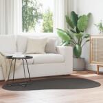 vidaXL Килим HUARTE Антрацит 120 x 170 cm Полиестер (4103756)