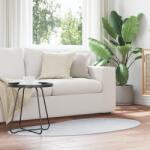 vidaXL Килим HUARTE Сиво 80 x 150 cm Полиестер (4103733)
