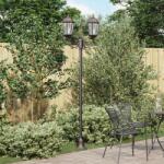 vidaXL Градинска светлина 68 x 20 x 235 см Алуминий и стъкло (42000344)