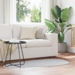 vidaXL Килим HUARTE Сиво 80 x 150 cm Полиестер (4103782)