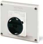 SCAME Intrerupator separatorn32A 4P IP65 136x125mm Y1 IK09 GENERAL GREY/BLACK GW 650°C (590.GR3204)