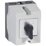 Legrand Intrerupator rotativ- changeover switch cu off - PR 12 - 4P - 16 A - box 96x120 mm (027728)