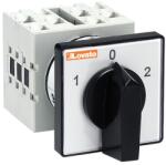 LOVATO Electric Intrerupator rotativ cu came, GX SERIES, U montaj pe panou. CHANGEOVER SWITCH WITHOUT 0 Pozitii, THREE-POLE - 3 WAFERS - SCHEME 56, 20A (GX2056U)