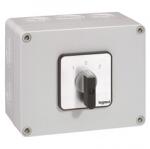 Legrand Intrerupator rotativ- changeover switch cu off - PR 40 - 2P - 50 A - box 135x170 mm (027746)