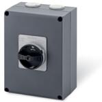 SCAME Intrerupator separatorn63A 4P IP66 150x210x107mm Y2 IK10 GENERAL GREY/BLACK (590.HGE6304)