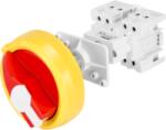Gewiss Selector rotativ - pentru tablouri de distributie - COMMAND - RED PADblocabil KNOB - 4P 3M EN50022 16A - IP65 (GW70003)