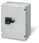 SCAME Intrerupator separatorn160A 3P IP55 BS 370x450x180mm KF2 IK08 EMERGENCY YELLOW/RED FUSE: BS GW 650°C (590.EMB16003)