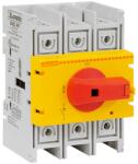 LOVATO Electric Intrerupator rotativ tripolar, DIRECT OPERATING VERSION WITH YELLOW FRONTAL AND RosuHANDLE, 80A (GA080ARY)