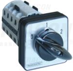 TRACON Comutator Dahlander pentru motor, in carcasa TKM-20/DT65 400V, 50Hz, 20A, 5, 5kW, 48×48mm, IP65 (TKM-20/DT65)