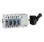 Legrand Separator rotativ cu fuzibile - 100 A - 4P - side handle, negru - 9 module (022527)