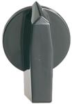 LOVATO Electric Black Operating Handle, For 48x48mm Front Plate 6mm/0.24in For Gx16 - Gx20 - Gn12 - Gn20 - Gn25 (7a014)