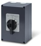 SCAME Intrerupator separator incastratn32A 3P+N IP66 150x210x107mm C1 IK10 GENERAL GREY/BLACK (590.HGE3205-C)