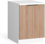 Blumfeldt WoodVista polcos állvány, Praktikus polcrendezés, Könnyen karbantartható anyagok, tárolóhely (JOY-WVS600WO)