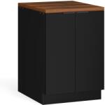 Blumfeldt WoodVista polcos állvány, Praktikus polcrendezés, Könnyen karbantartható anyagok, tárolóhely (JOY-WVS600BW)