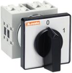 LOVATO Electric Intrerupator rotativ cu came, GX SERIES, U montaj pe panou. ON/OFF SWITCH, TWO-POLE - 1 WAFER - SCHEME 91, 16A (GX1691U)