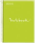 Miquelrius Emotions A4 PP 5x24 lapos lime vonalas spirálfüzet (A152381322) - tintasziget