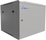 Extralink 9U 600x600 ASP gray, rack szekrény, fali szerelésű, fémanyagú ajtóval