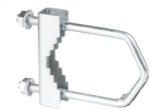 Extralink M8, u-alakú csavar, középméretű, acél, horganyzott