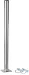 Extralink P600, erkélykilincs, 600 mm, M8-as U-alakú csavarokkal, acél, horganyzott
