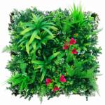  Dekorációs panel műnövény fal Dracaena Roze Orchidee 100x100cm