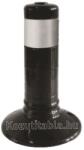  Parkolásgátló oszlop, elhajló, FEKETE/TPE 80x1000 mm