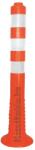  Parkolásgátló oszlop, elhajló, NARANCS/TPE 80x450 mm