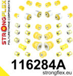  116284A: Full suspension polyurethane bush kit AMG SPORT