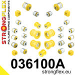  036100A: Full suspension polyurethane bush kit SPORT