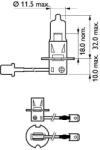 Philips BEC PROIECTOR H3 12V VISION (cutie) PHILIPS