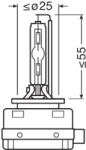 OSRAM Bec Xenon 85v D1s 4150 K Xenarc Original Osram
