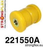 Strongflex 221550A: Rear suspension - lower inner arm bush SPORT